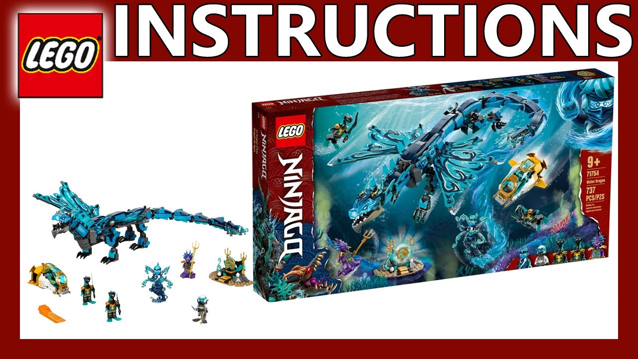 LEGO Instructions | Water Dragon | 71754 | LEGO NINJAGO 2021 - YouTube