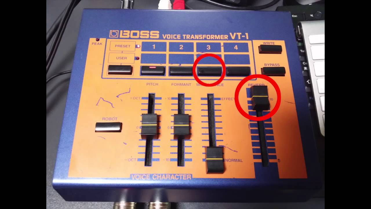第19回「BOSS VT-1」♬ボイスチェンジャーで遊ぶ - YouTube