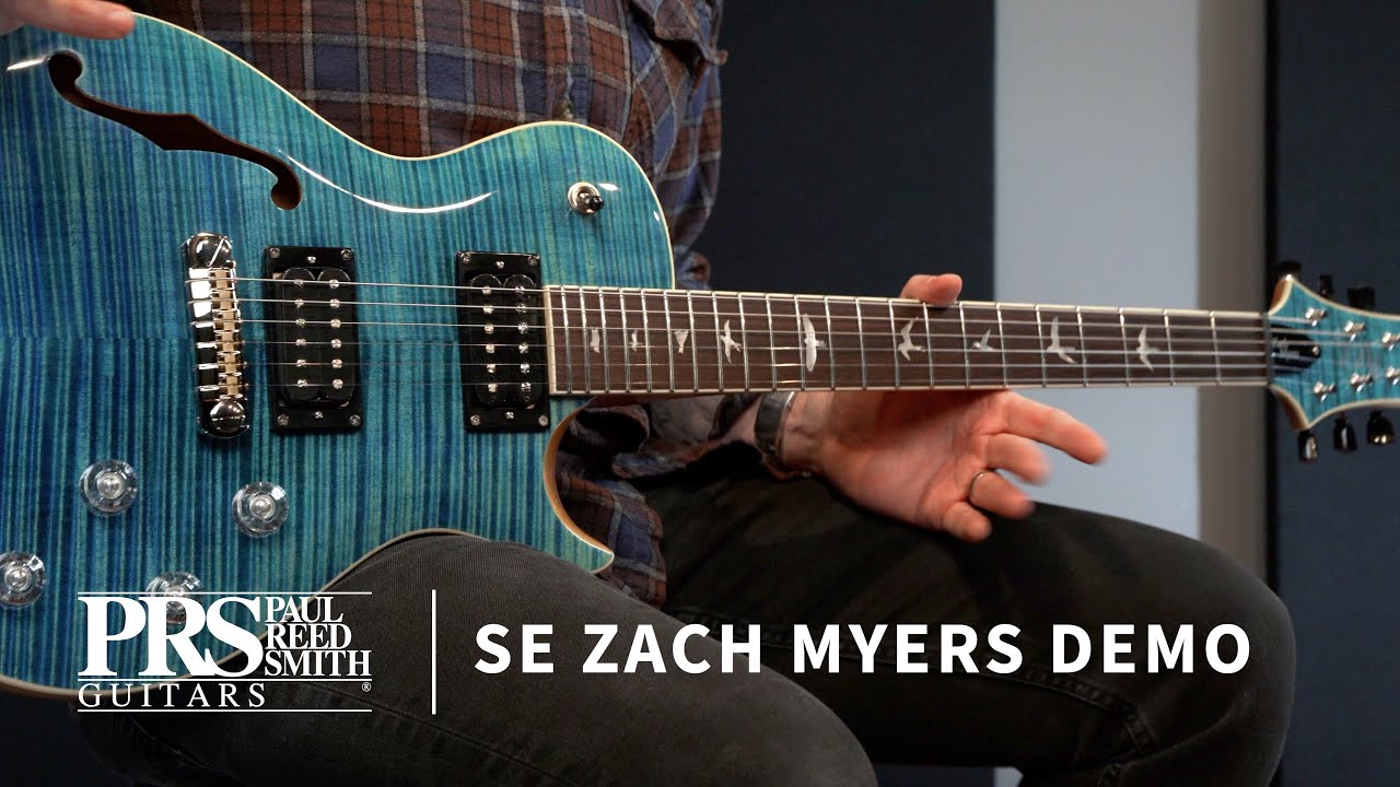The SE Zach Myers | Demo by Bryan Ewald | PRS Guitars - YouTube