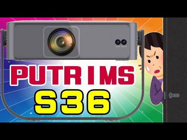 PUTRIMS S36 Projector The latest low-priced model is here! - YouTube