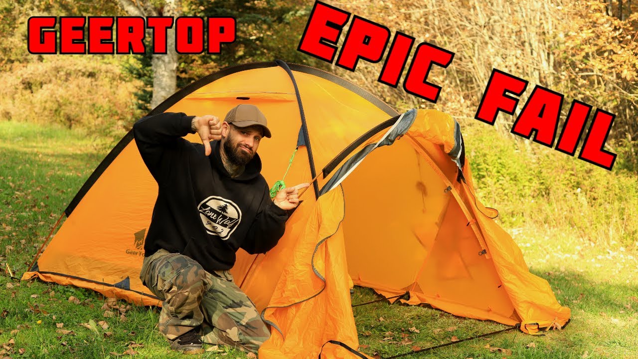 Geertop Navigator 4 Season Winter Tent - YouTube