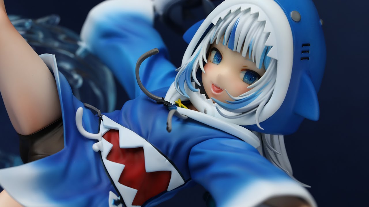 ホロライブ】がうるぐらのガレージキットフィギュアを作ってみた/Gawr