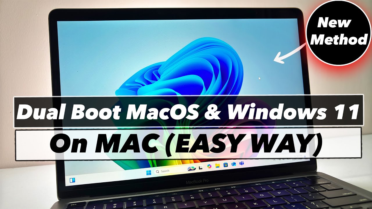 How To Dual Boot Windows 11 & MacOS On MAC || Install Windows 11