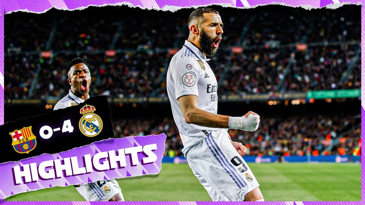 FC Barcelona 0-4 Real Madrid | HIGHLIGHTS | Copa del Rey - YouTube