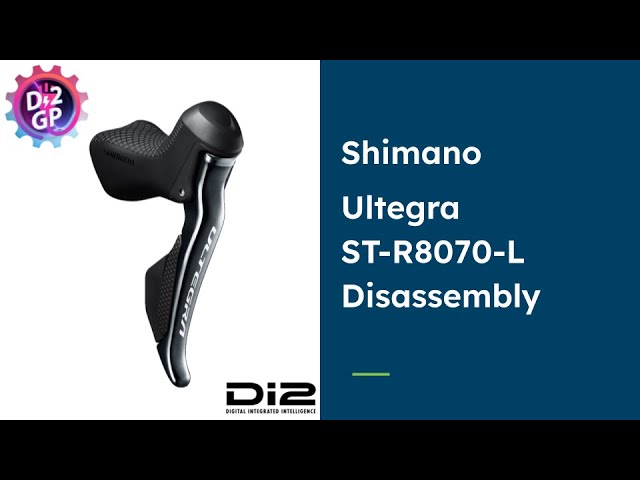 Shimano Ultegra ST-R8070-L Disassembly instructions - YouTube