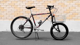 bike check - crust clydesdale cargo fork x diamond back 1991 - YouTube