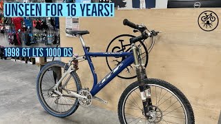 Reunited with my 1998 vintage GT LTS 1000 DS mountain bike from