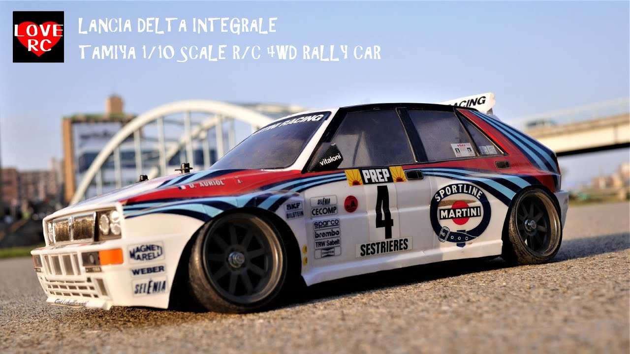 LOVE RC】ランチアの走行動画‼ラリーカーラジコン LANCIA DELTA