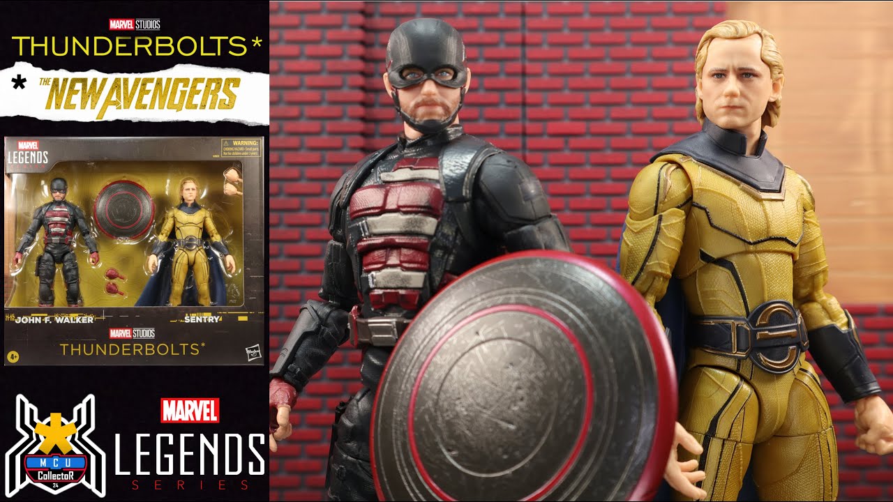 Marvel Legends Thunderbolts* JOHN WALKER USAgent & SENTRY *The New
