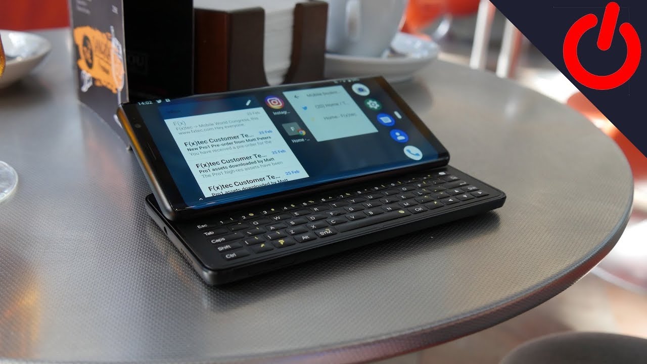 F(x)tec Pro1 first look: QWERTY sliders are back! - YouTube