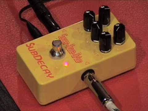 Subdecay Blackstar Distortion guitar effects pedal demo - YouTube