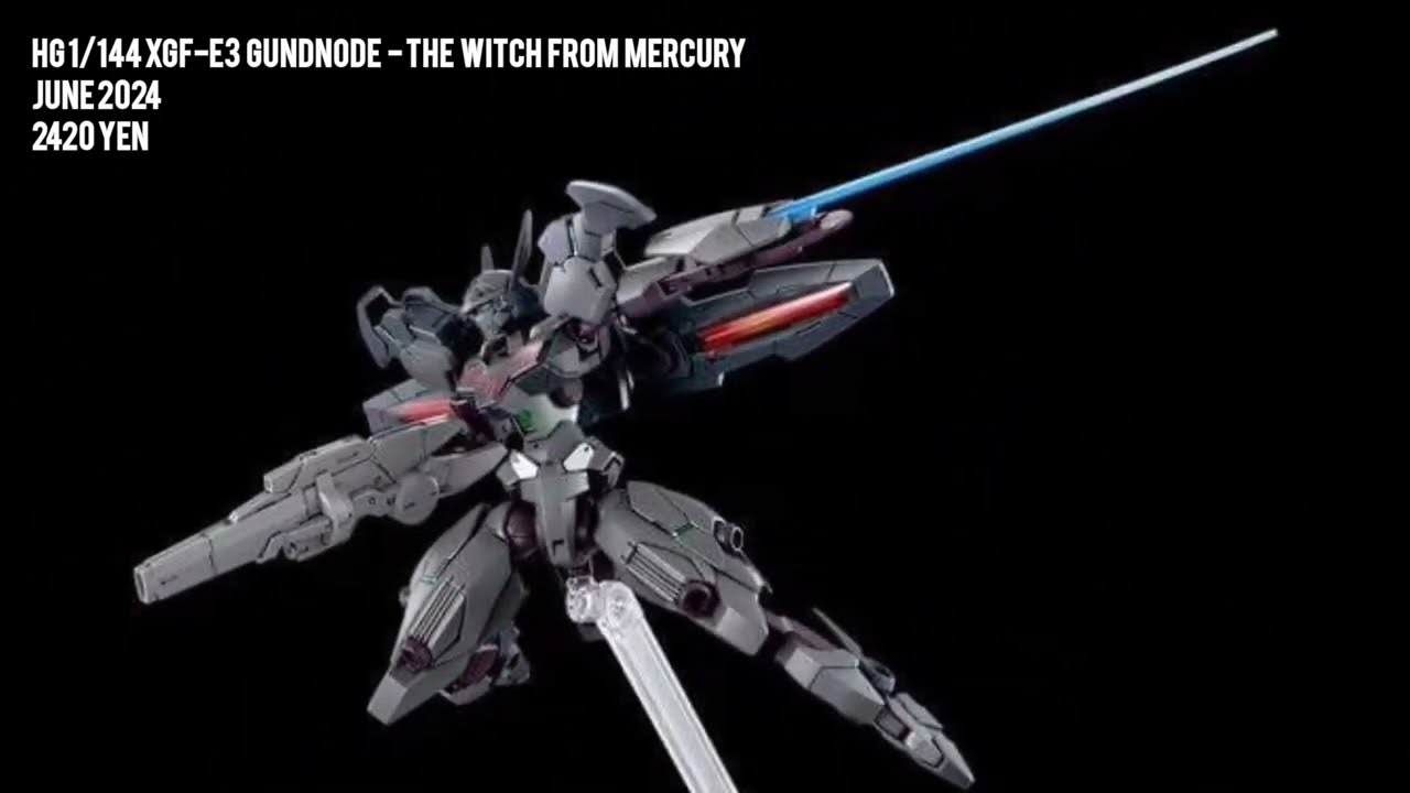 New Gunpla! HG 1/144 XGF-E3 Gundnode - p bandai - The Witch from