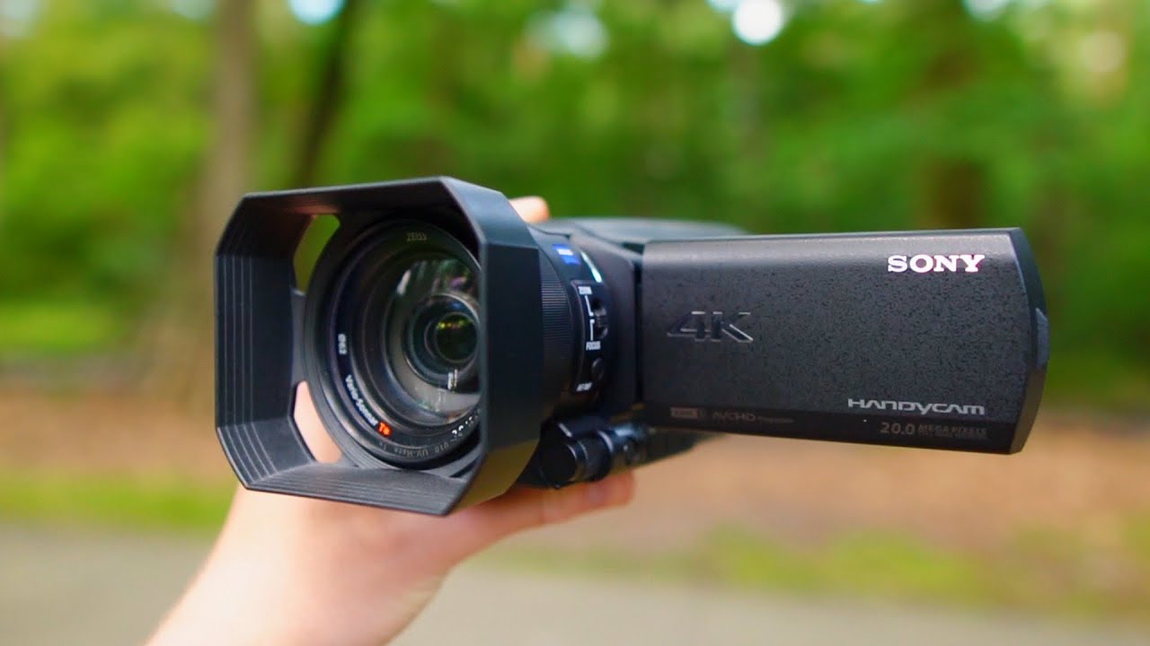 4K Handycam in 2026? Sony FDR AX100 Review - YouTube