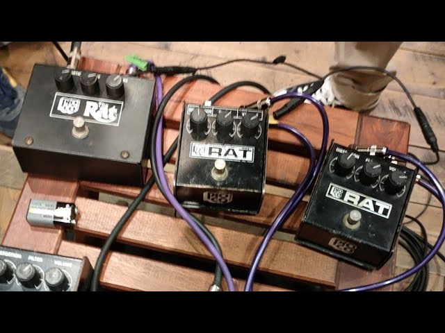 Vintage RAT比較】 Black Face & White Face & Large Box(イシバシ楽器