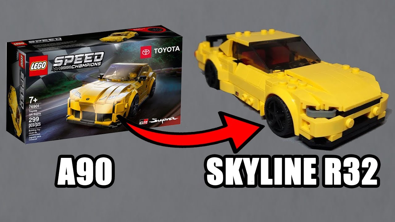 76901 Nissan Skyline R32 - Lego Speed Champions Alternative MOC