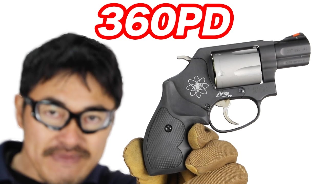 タナカワークス S&W M360 PD .357Magnum ABS＋セラコート ガスガン