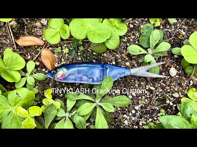 TiNYKLASHのクランキングカスタムこのルアーが凄すぎる!!。 - YouTube