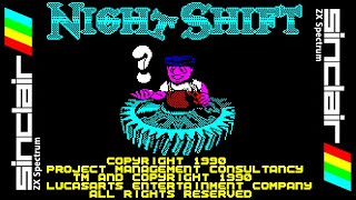 NIGHT SHIFT (1991) Walkthrough, ZX Spectrum - YouTube