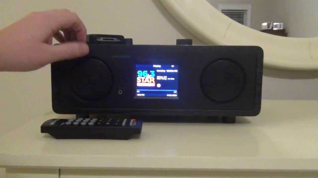 Grace Digital GDI IRC7500 Stereo Wi Fi Music System - YouTube