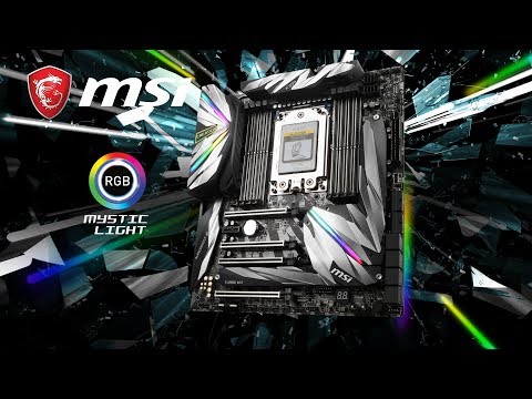 Create your Masterpiece with MEG X399 CREATION| Motherboard | MSI