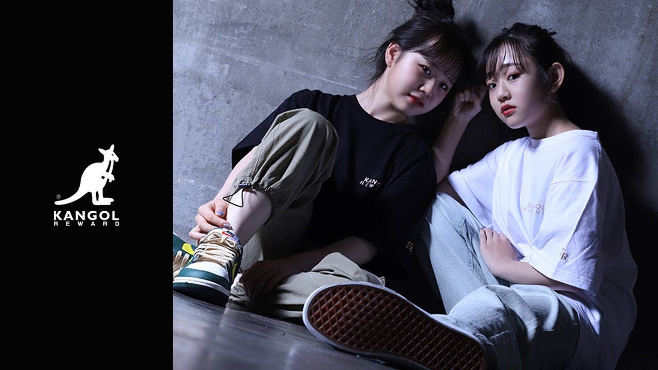 さやりさチャンネル × KANGOL REWARDコラボ デニムトートバッグ