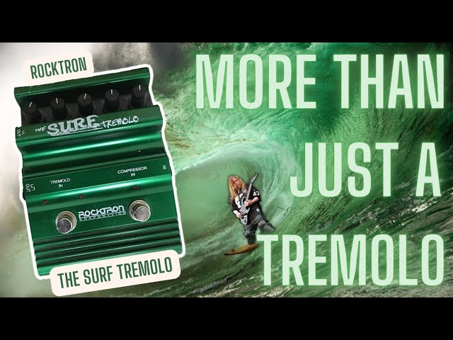 Rocktron Surf Tremolo straight from the 90s - YouTube