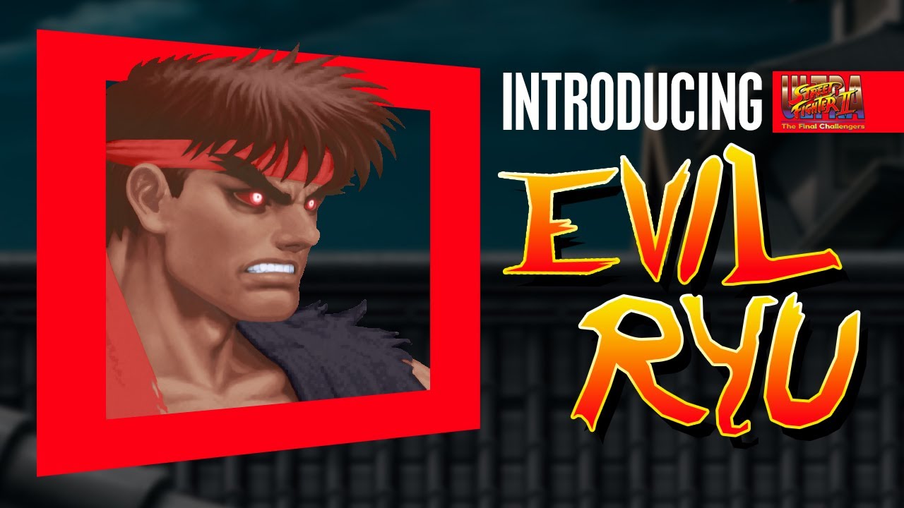 Ultra Street Fighter II - Evil Ryu Intro - YouTube
