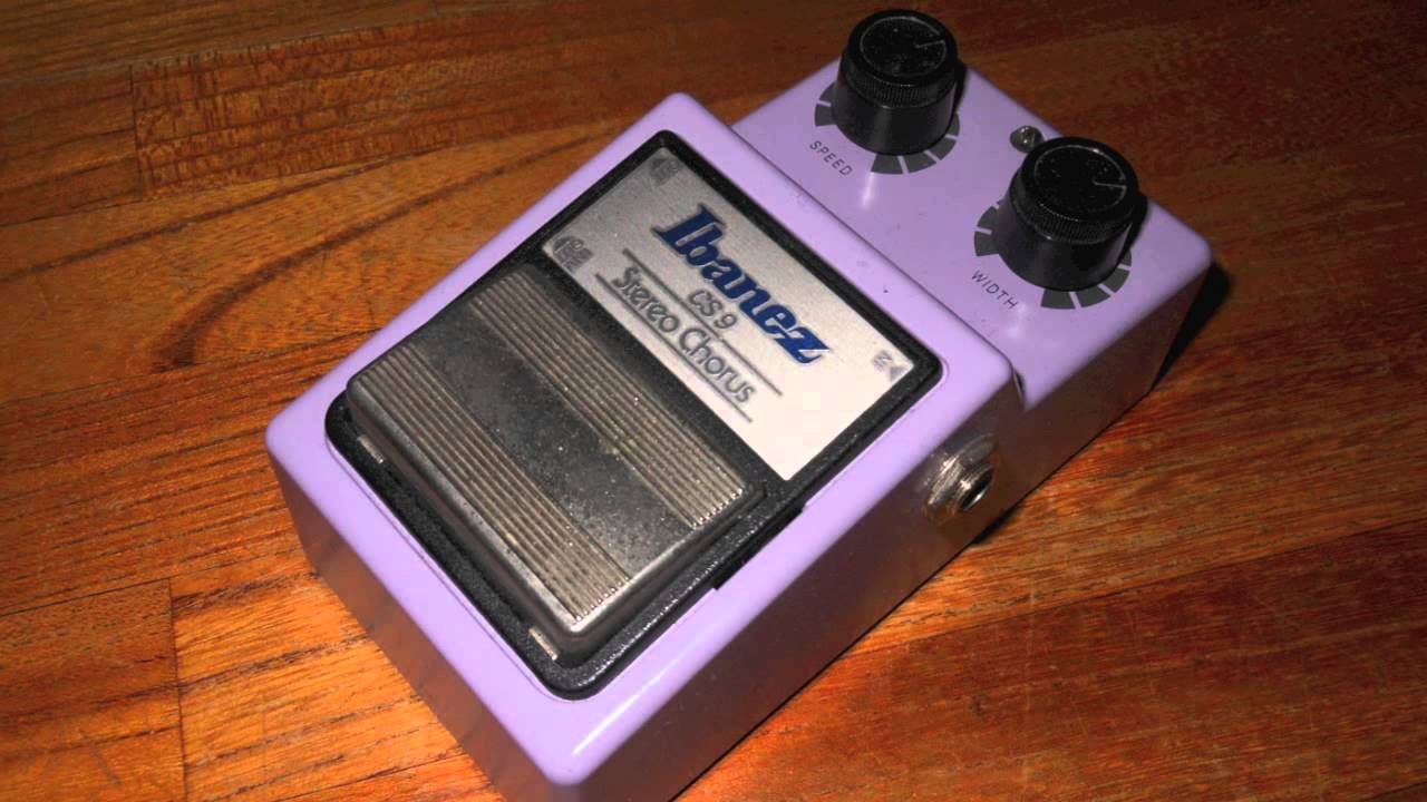 The sea of music: Ibanez CS-9 Stereo Chorus