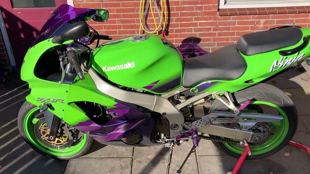 Kawasaki ZX9R, 1999, (The Joker) The final touch, sync the carbs