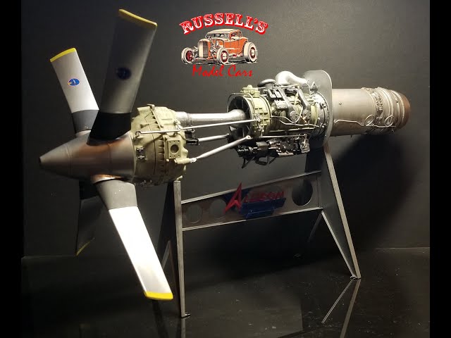 Atlantis Allison Prop Jet Engine Final - YouTube