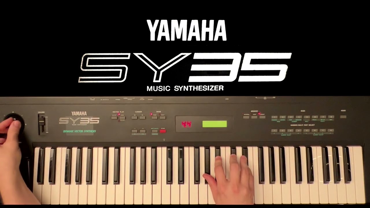 Yamaha SY35 Demo: The Presets | No Talking | Moot Booxle - YouTube