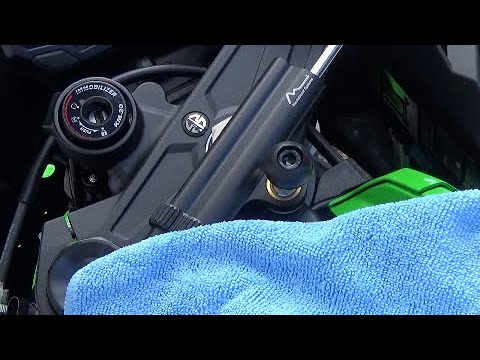 14 Attachment RAM mount(RAM-B-367U) to ZX-10R 2021 - YouTube