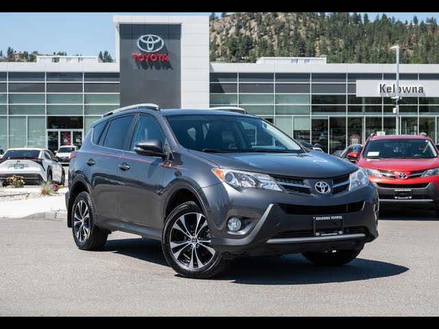 2015 Toyota Rav4 XLE 50th Anniversary Edition - Kelowna Toyota