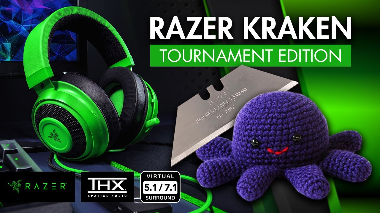 Razer Kraken Tournament Edition Review & Unboxing | Green Version