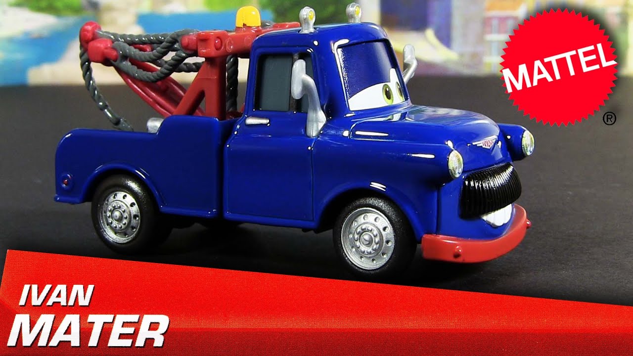 2013 Cars Ivan Mater Porta Corsa Deluxe Mattel Die-Cast Disney