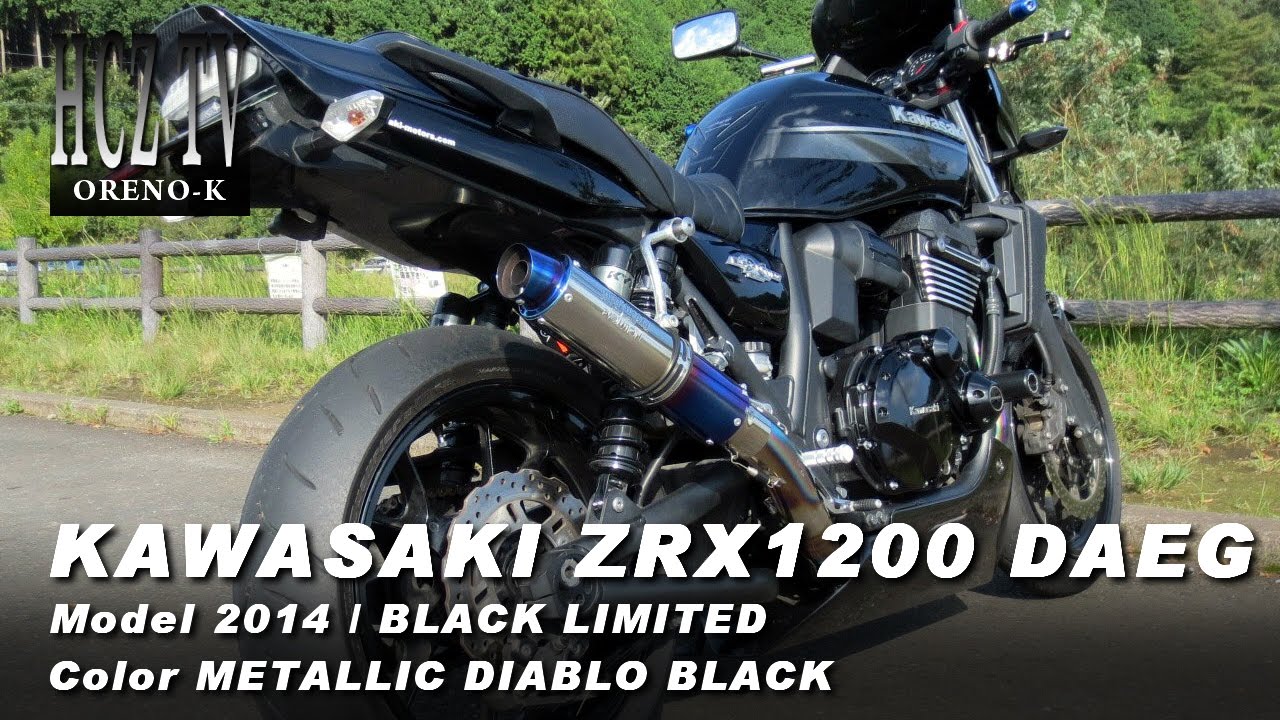 KAWASAKI ZRX1200 DAEG BLACK LIMITED｜ORENO-K MIKURIYA CUSTOM｜HCZ