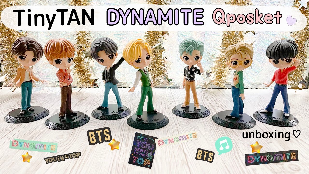 新発売！BTS TinyTAN Qposket DYNAMITE 日本のゲームセンターって