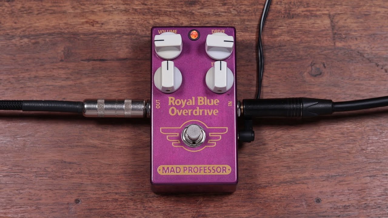 Mad Professor Royal Blue Overdrive - YouTube