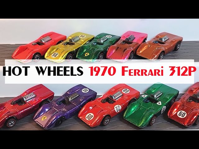 REDLINE HOT WHEELS 1970 FERRARI 312P MINI COLLECTION - YouTube