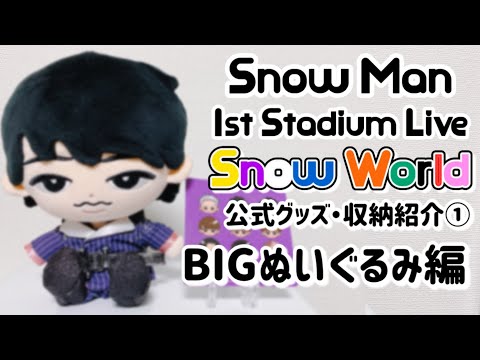2025 Snow World】BIGぬいぐるみレポ/収納紹介☆すのチルシリーズを