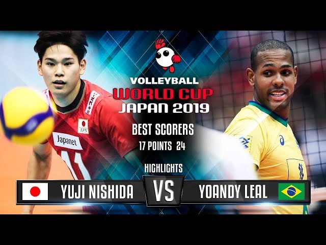 Highlights | Japan vs. Brazil | Yuji Nishida vs. Yoandy Leal