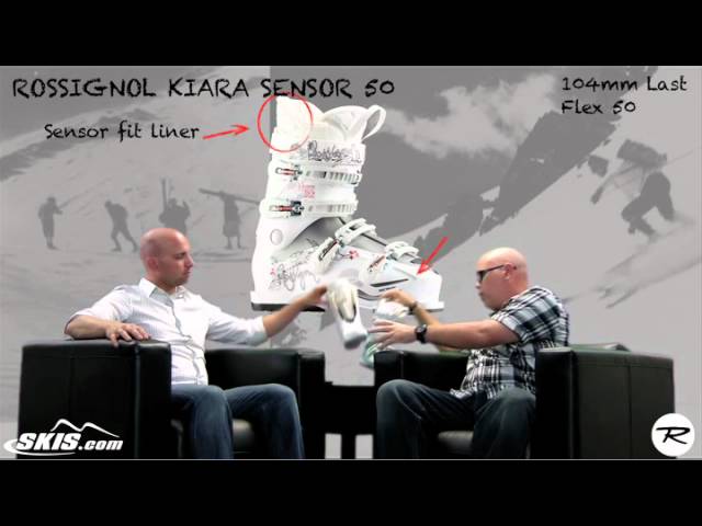 2012 Rossignol Kiara Sensor 50 Ski Boot Review - YouTube