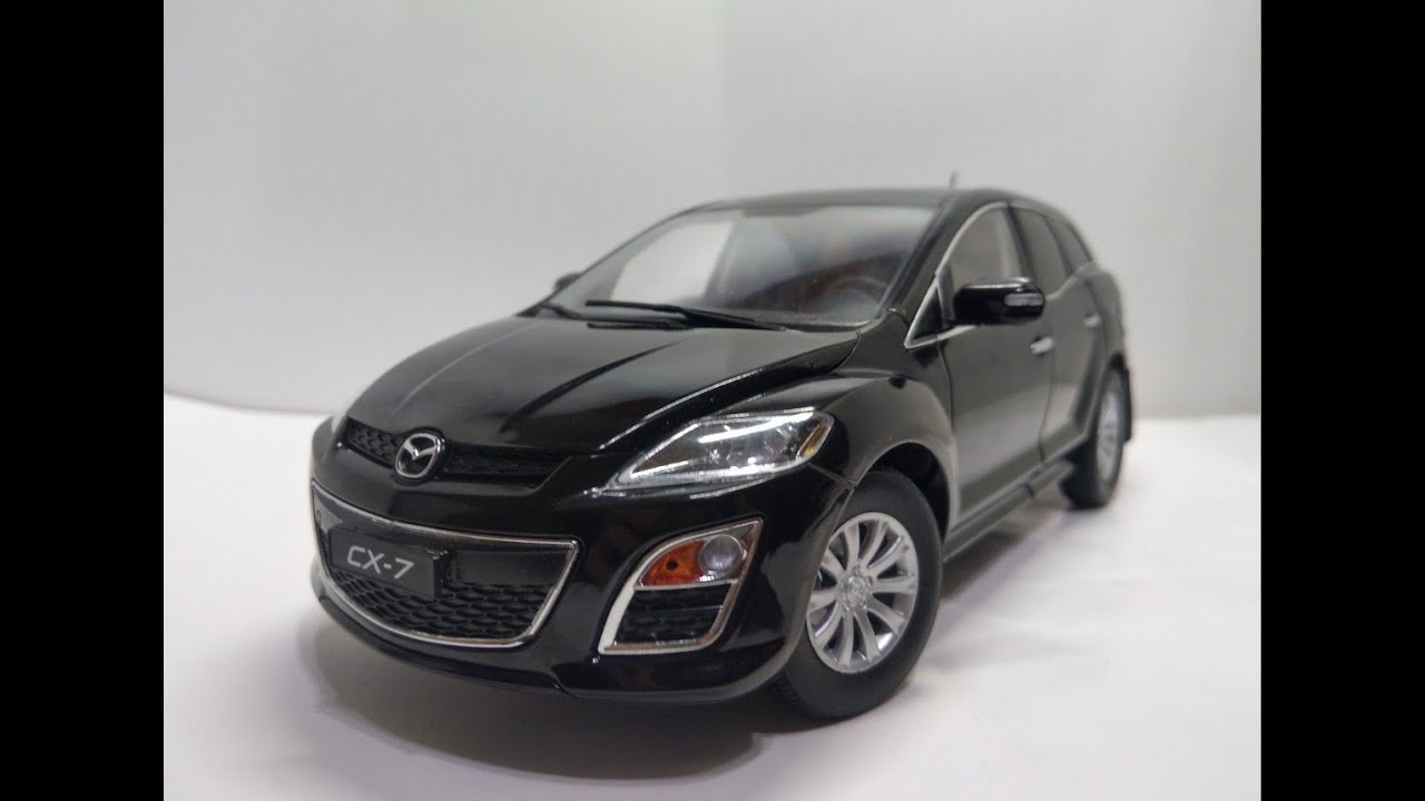 Diecast 1:18 模型車 Mazda CX 7 SUV City Crossover 2012 Unboxing