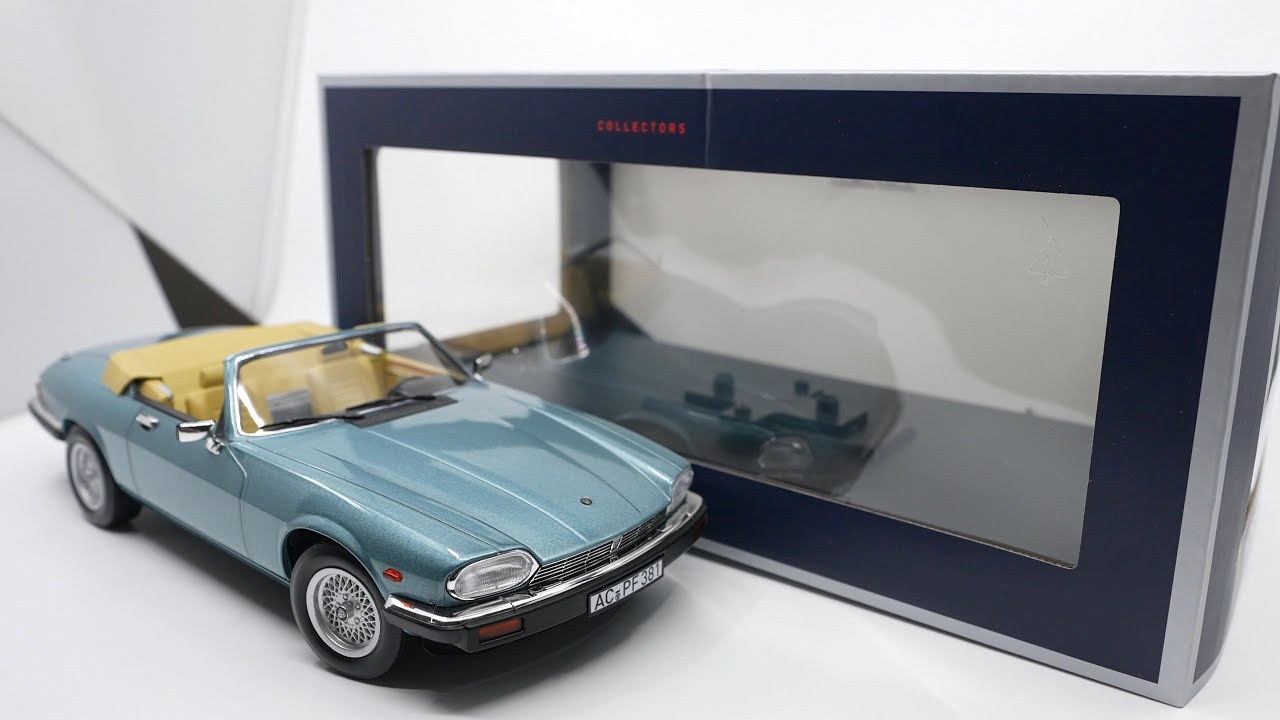 Norev 1988 Jaguar XJ-S Cabriolet 1/18 Unboxing & First Impressions