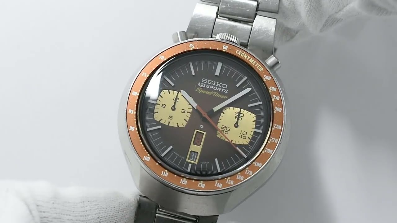 SEIKO セイコー スピードタイマー 茶馬 Ref.6138-0040 1974年製