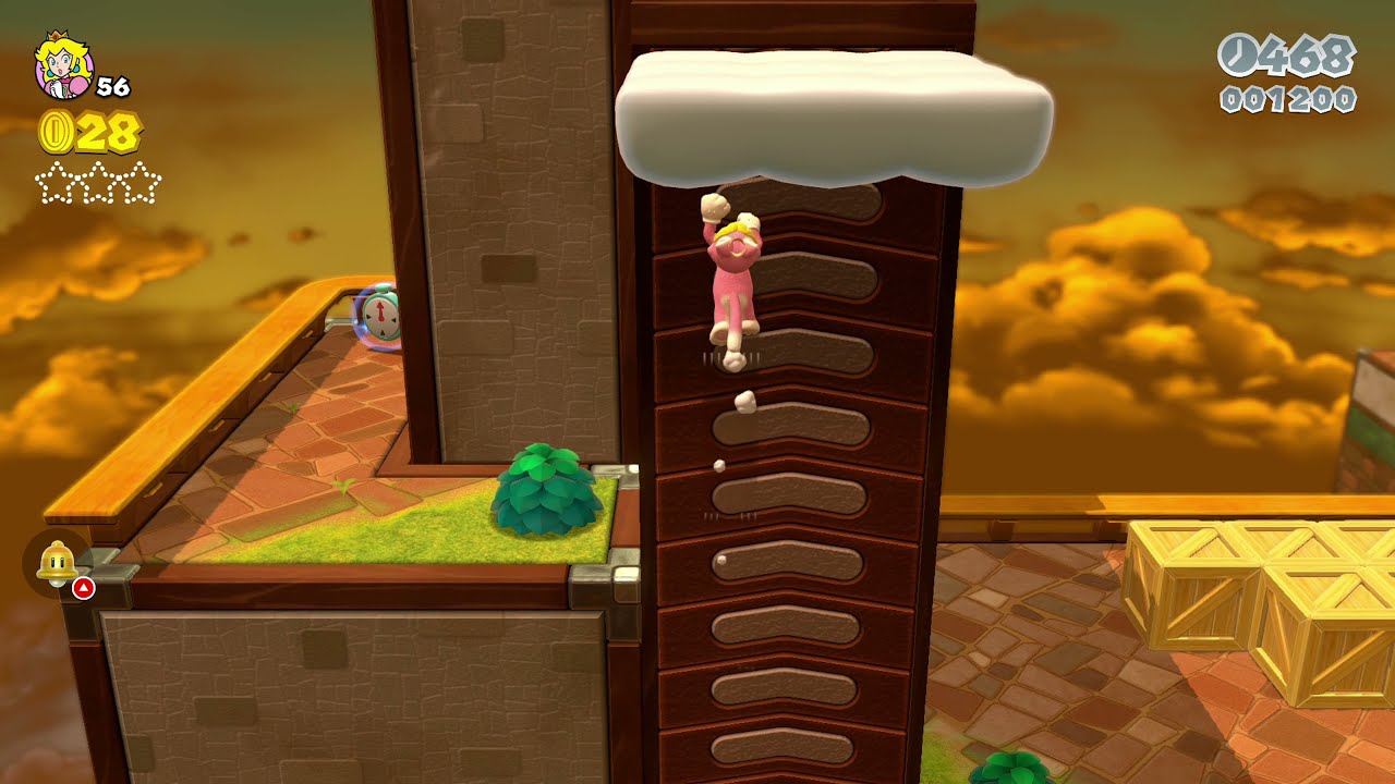 スーパーマリオ3Dワールド】「攻略！キラー要塞」攻略【WORLD6-6