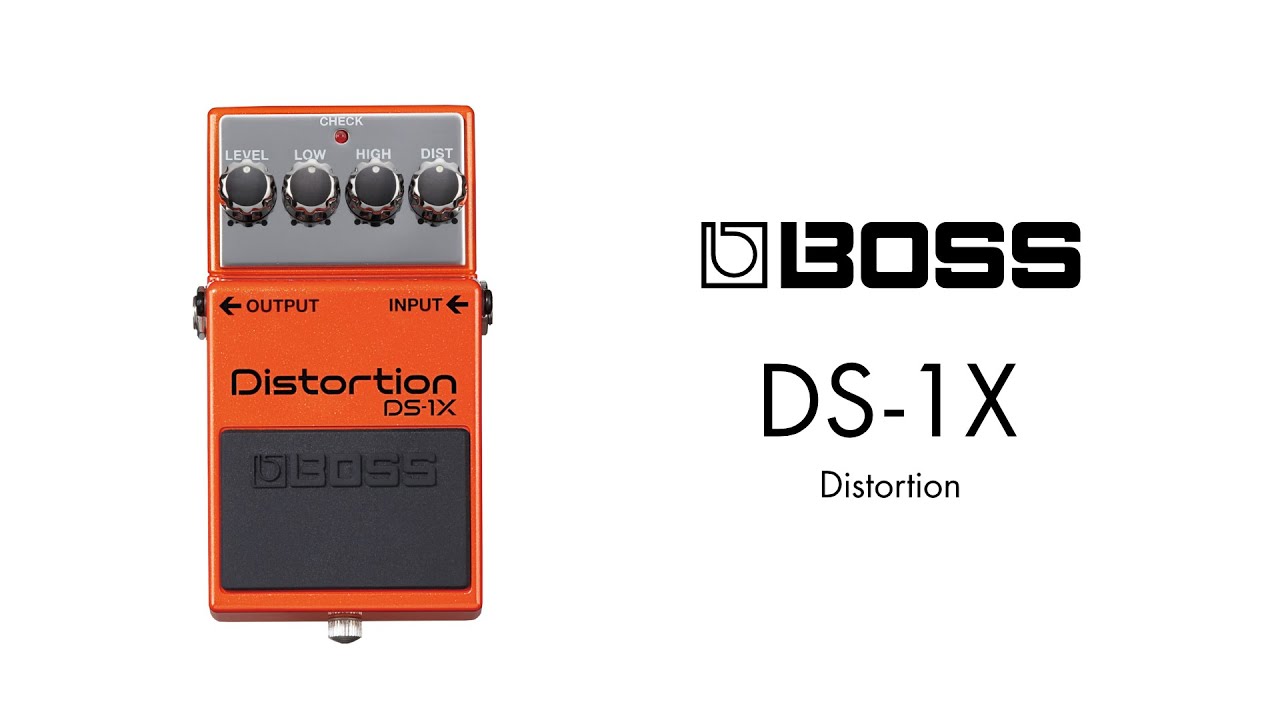 エフェクター 試奏動画】BOSS DS-1X Distortion ディストーション
