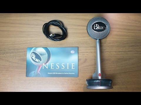 Blue Nessie Adaptive USB Mic Review / Test - YouTube