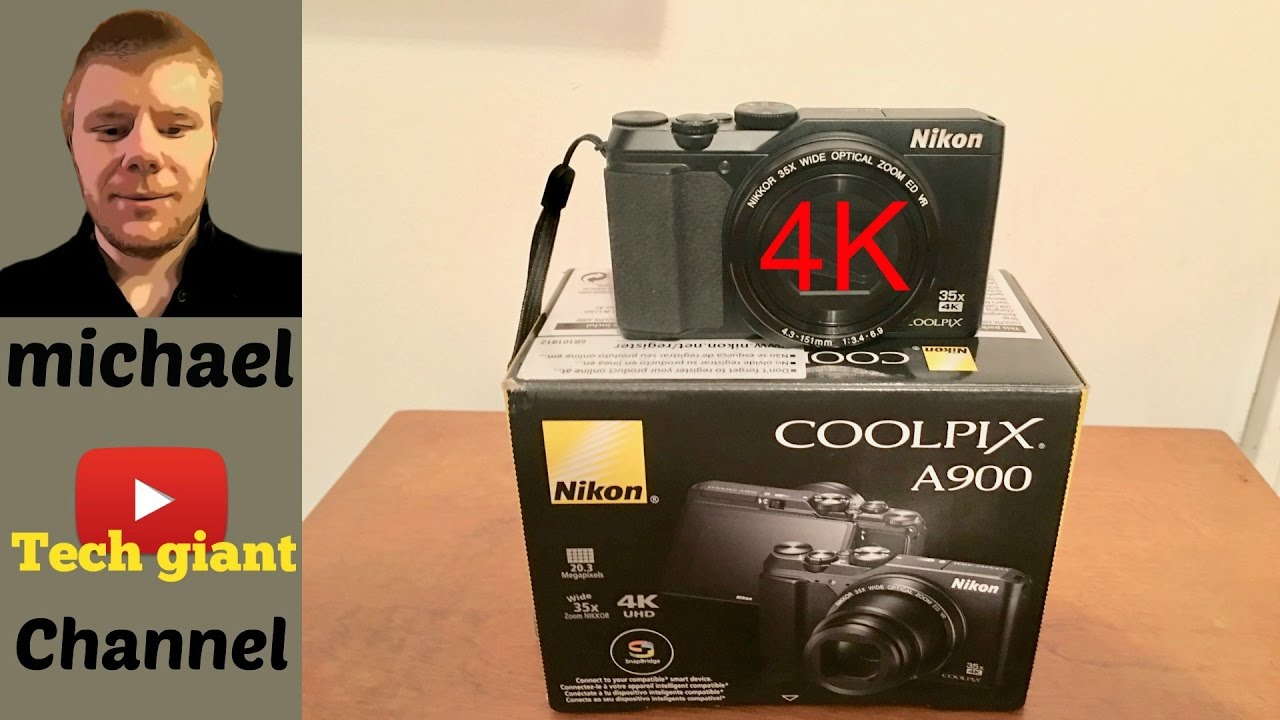 unboxing Part 1 Nikon - COOLPIX A900 20.3-Megapixel Digital Camera