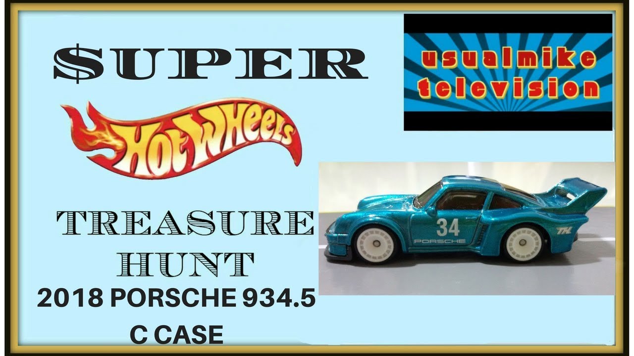 HOT WHEELS 2018 SUPER TREASURE HUNT PORSCHE 934 5 NIGHTBURNERZ
